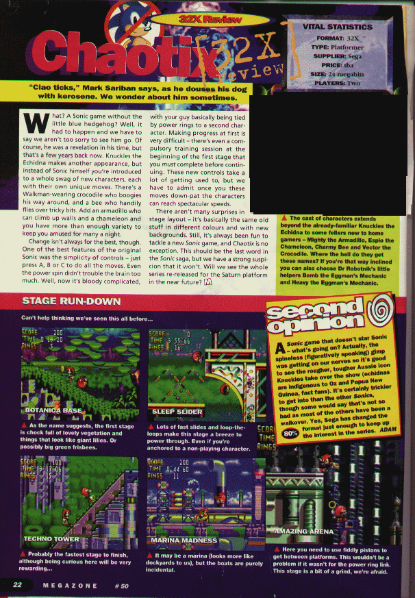 Chaotix Page 1