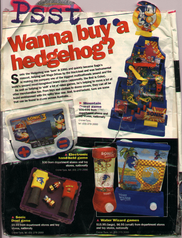 Sonic Stuff Page 1