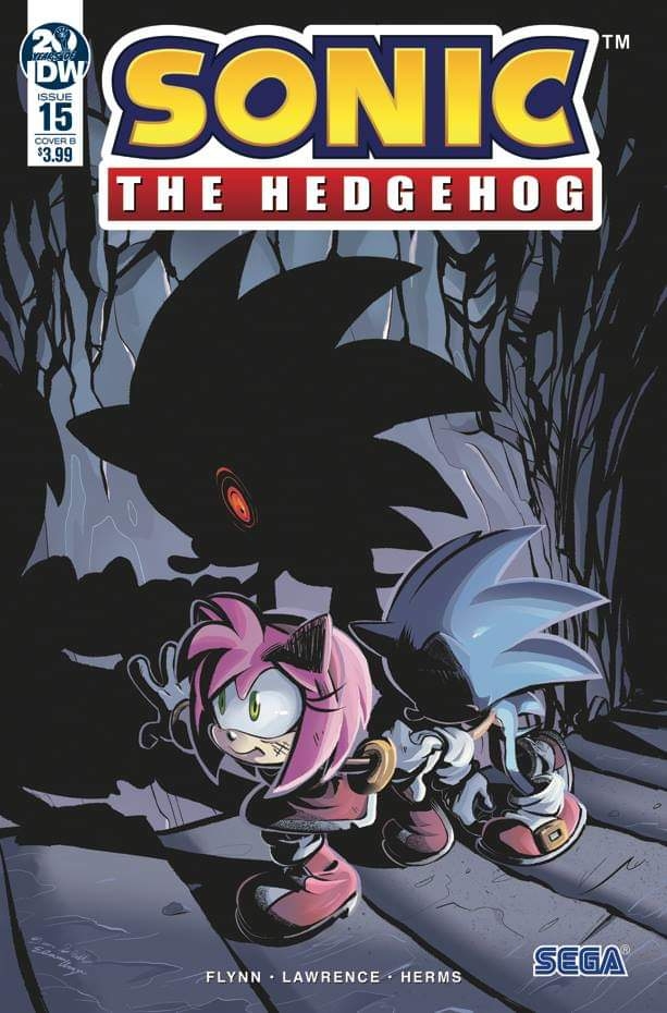 Sonic The Hedgehog #15 Cover B