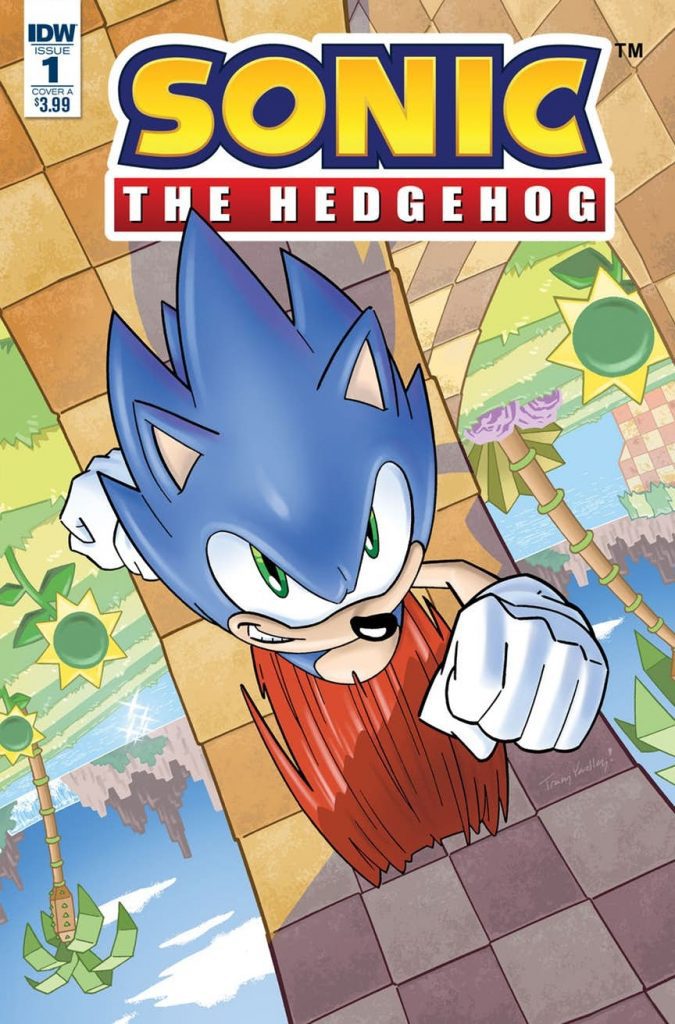 Sonic The Hedgehog #1 Cover B