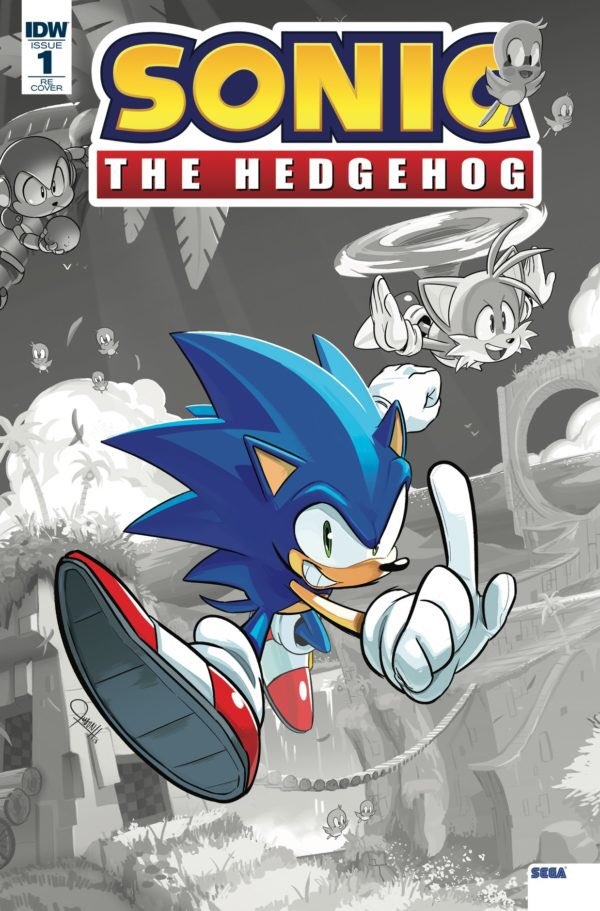 Sonic The Hedgehog #1 Diamond Retailer Summit