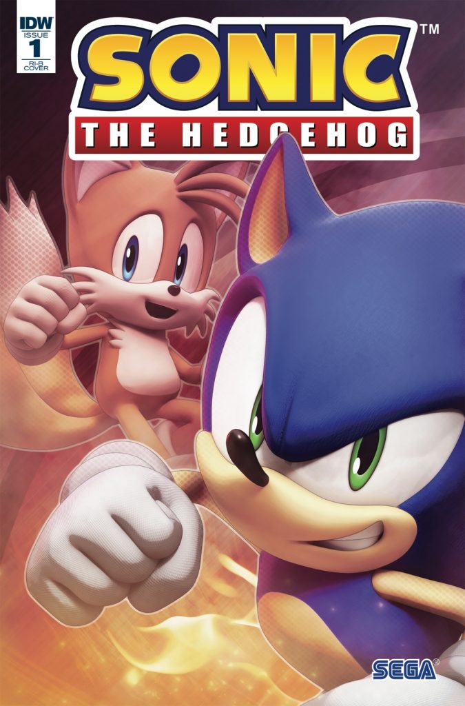 Sonic The Hedgehog #1 RI-B