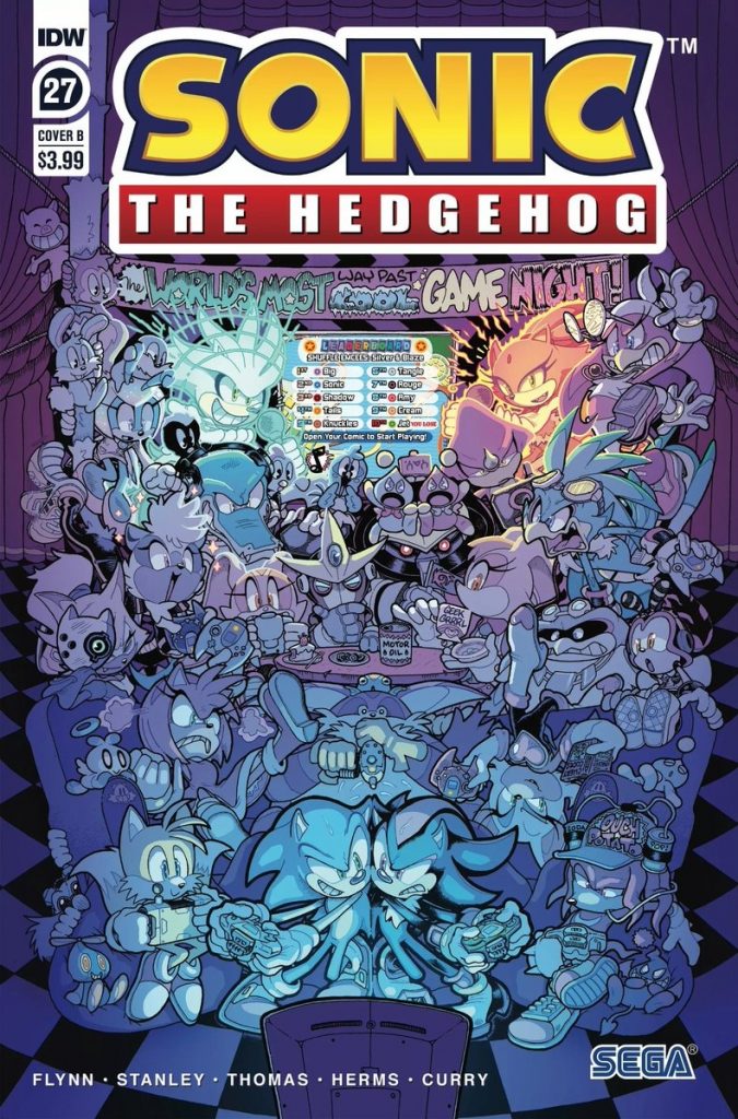 Sonic The Hedgehog #27 Cover B
