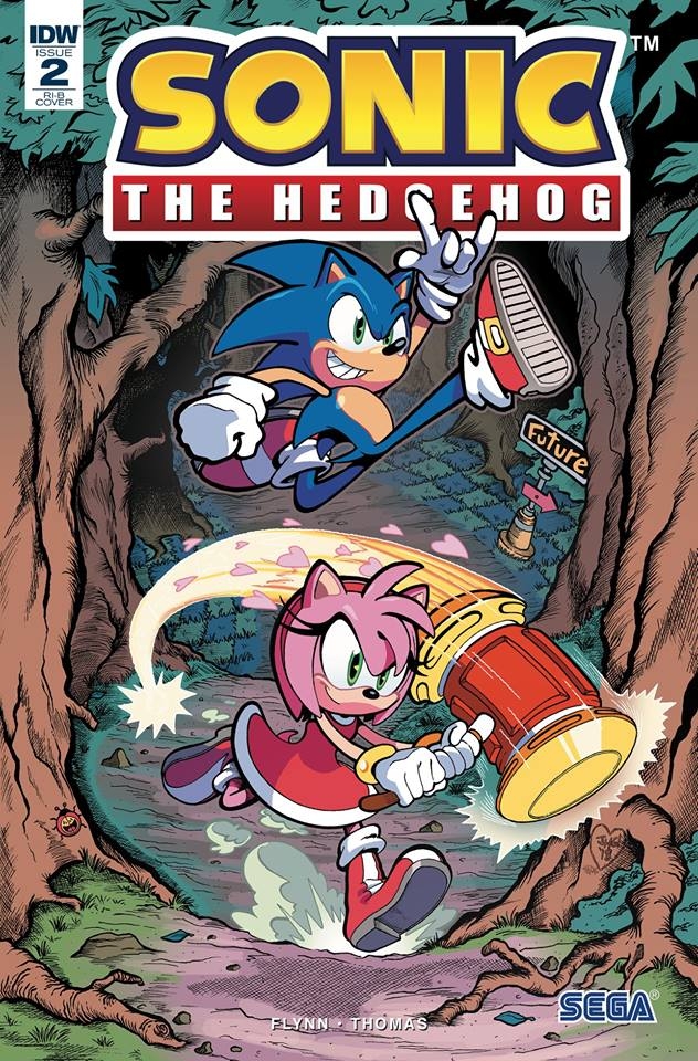 Sonic The Hedgehog #2 RI-B