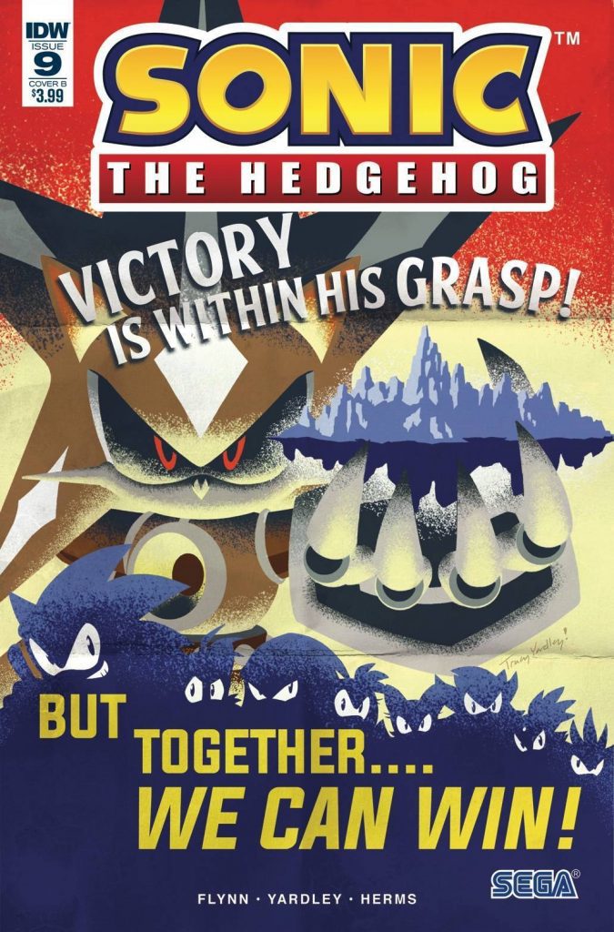 Sonic The Hedgehog #9 Cover B