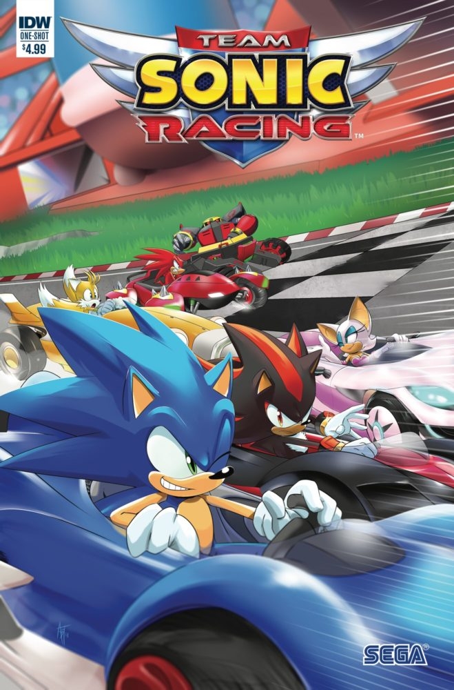 Team Sonic Racing Main Cover