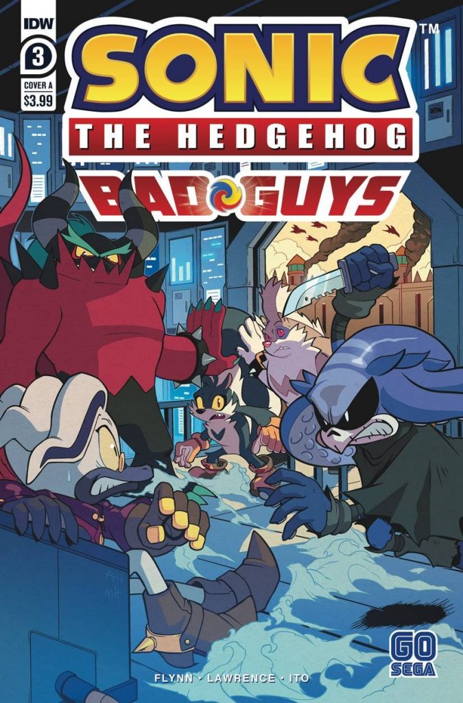 Sonic The Hedgehog: Bad Guys #3 Cover A