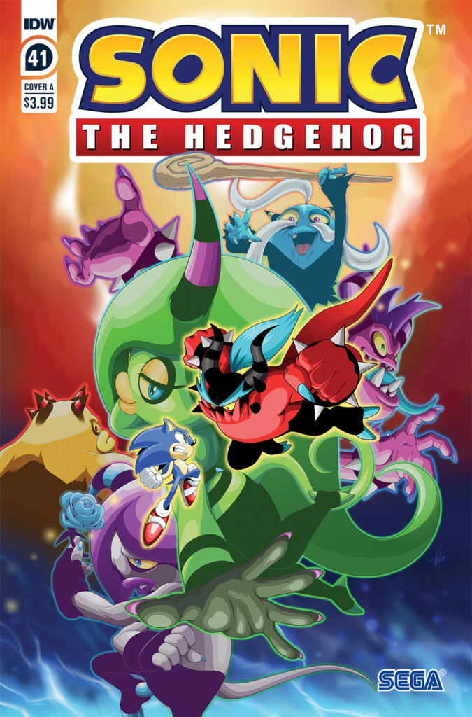 Sonic The Hedgehog #41 Cover A