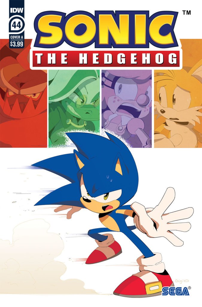 Sonic The Hedgehog #44 Cover A