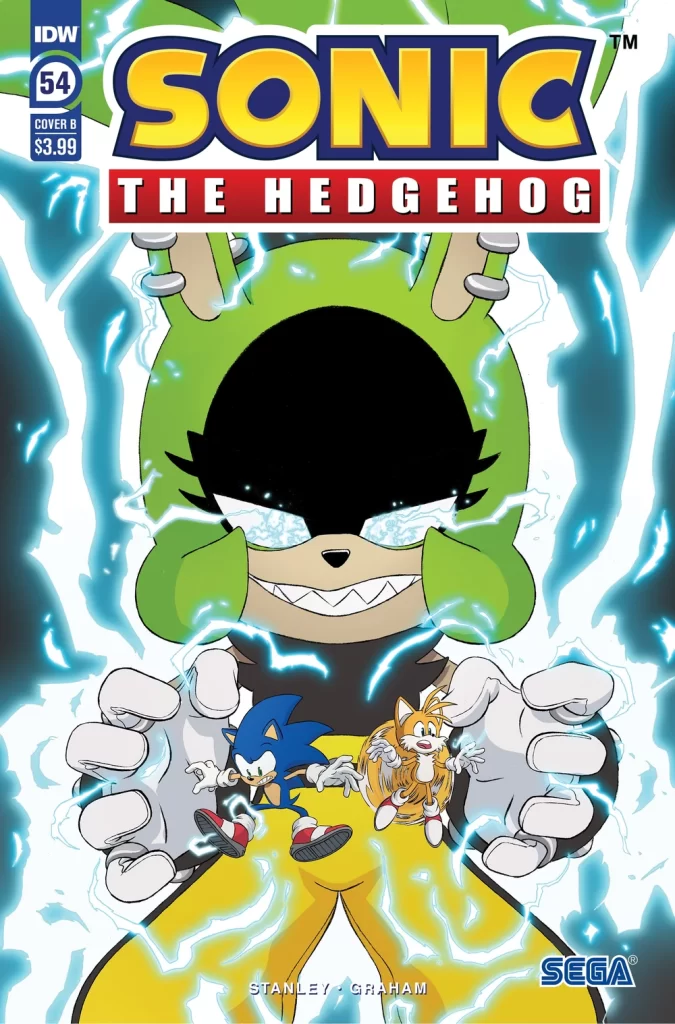 Sonic The Hedgehog #54 Cover B