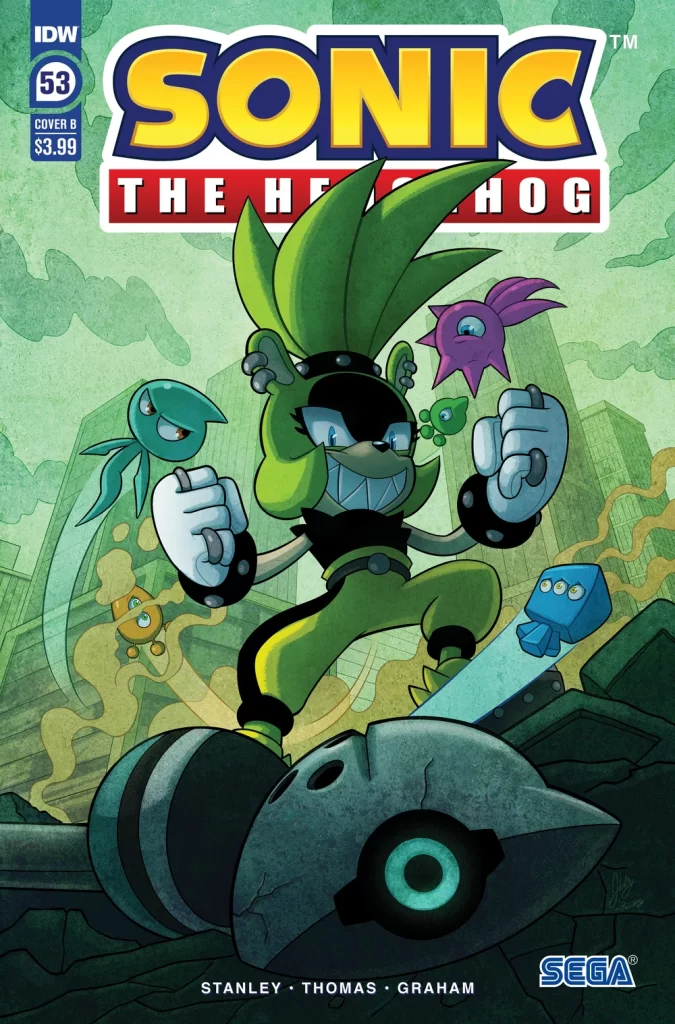 Sonic The Hedgehog #53 Cover B