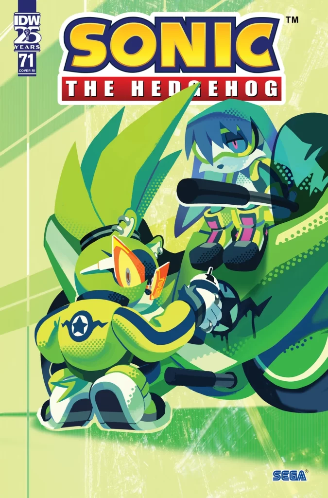 Sonic The Hedgehog #71 Cover RI