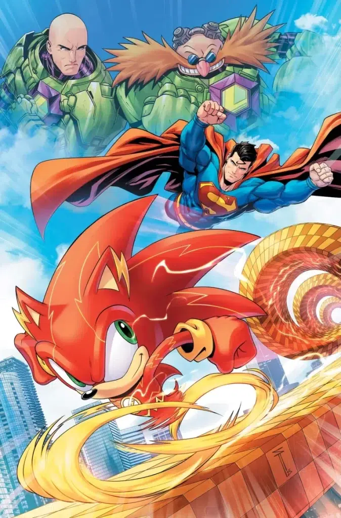 DC X Sonic the Hedgehog: Metal Legion #1 Cover C